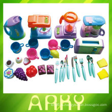 Симпатичные розовые игрушки девушки пластиковые кухонные игрушки набор